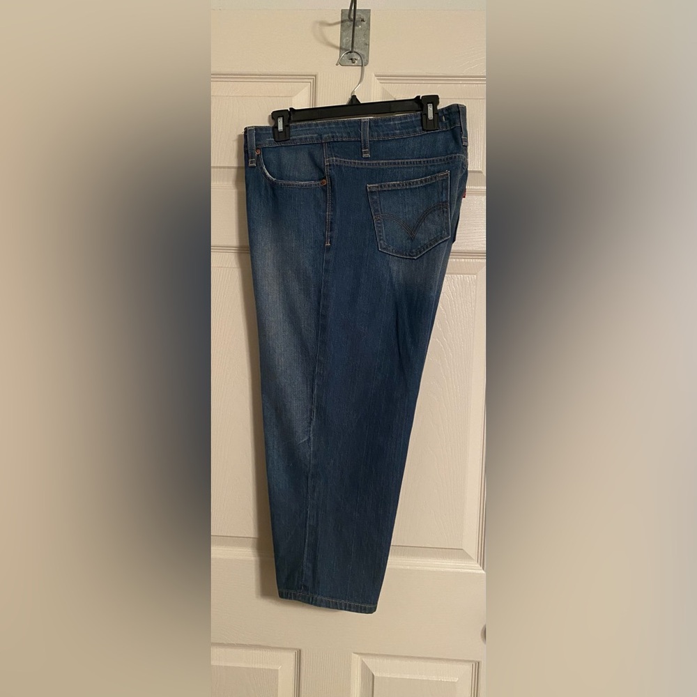 Levi brand denim capris